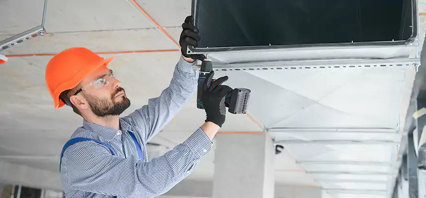 Roof Cap & Exterior Hood Lint Buildup Removal – Franklin Park